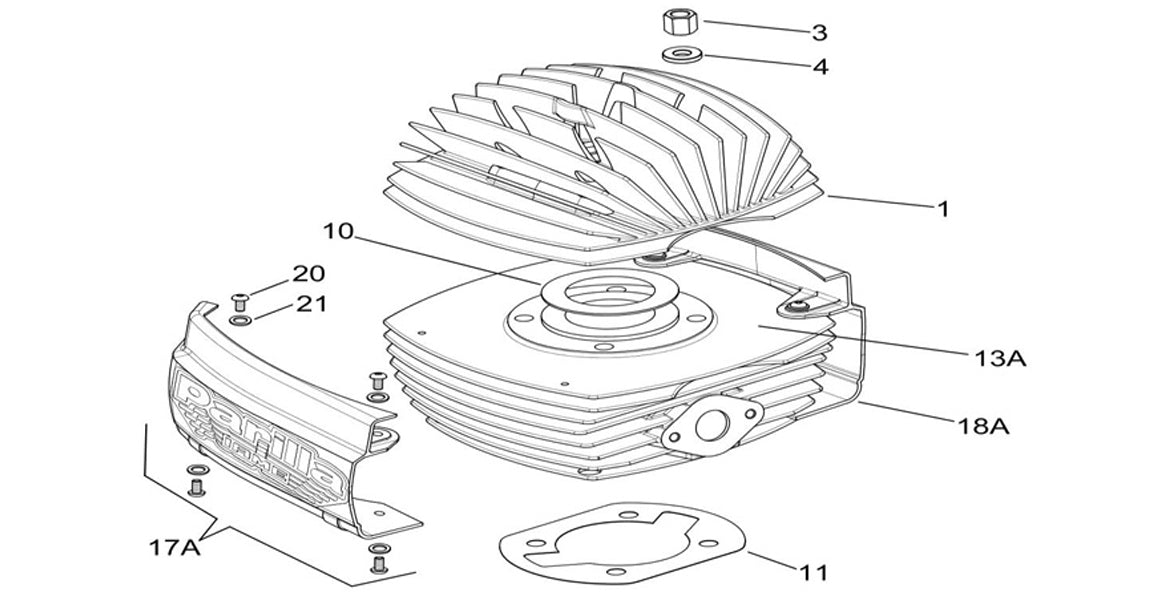 IAME Mini Swift Head &amp; Cylinder Parts