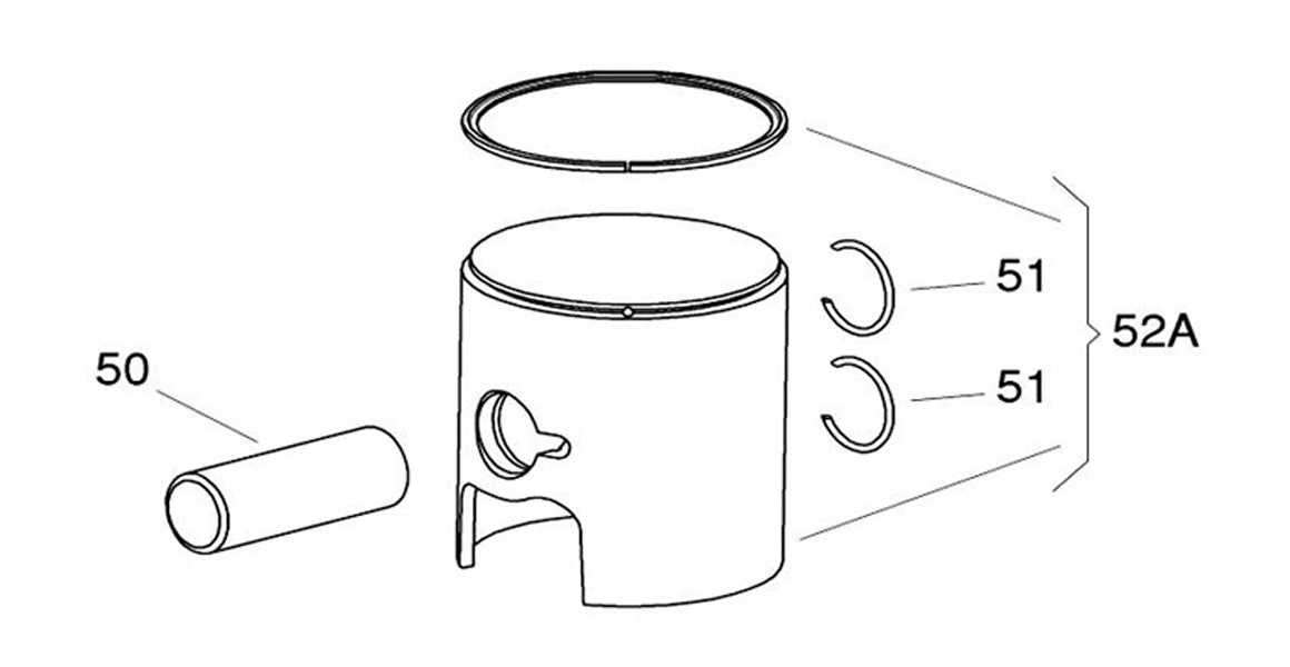 IAME Mini Swift Pistons & Parts