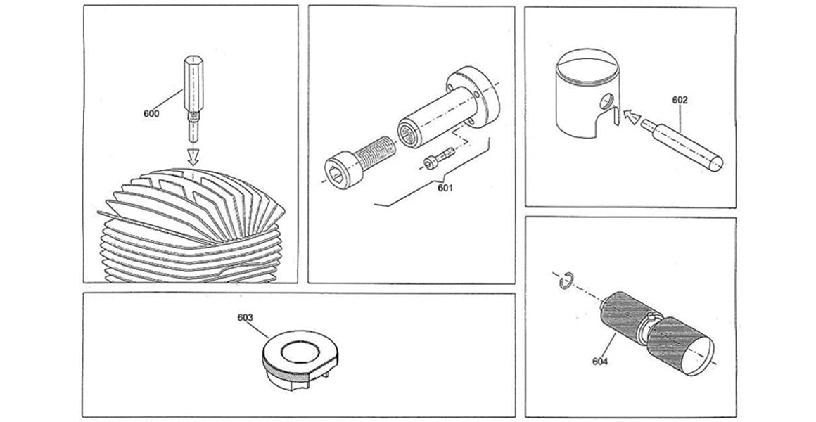 IAME Mini Swift Engine Tools