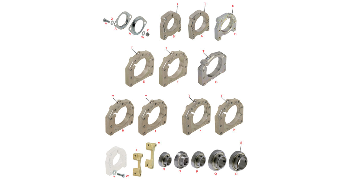 OTK Tony Kart Axle Bearing Cassettes