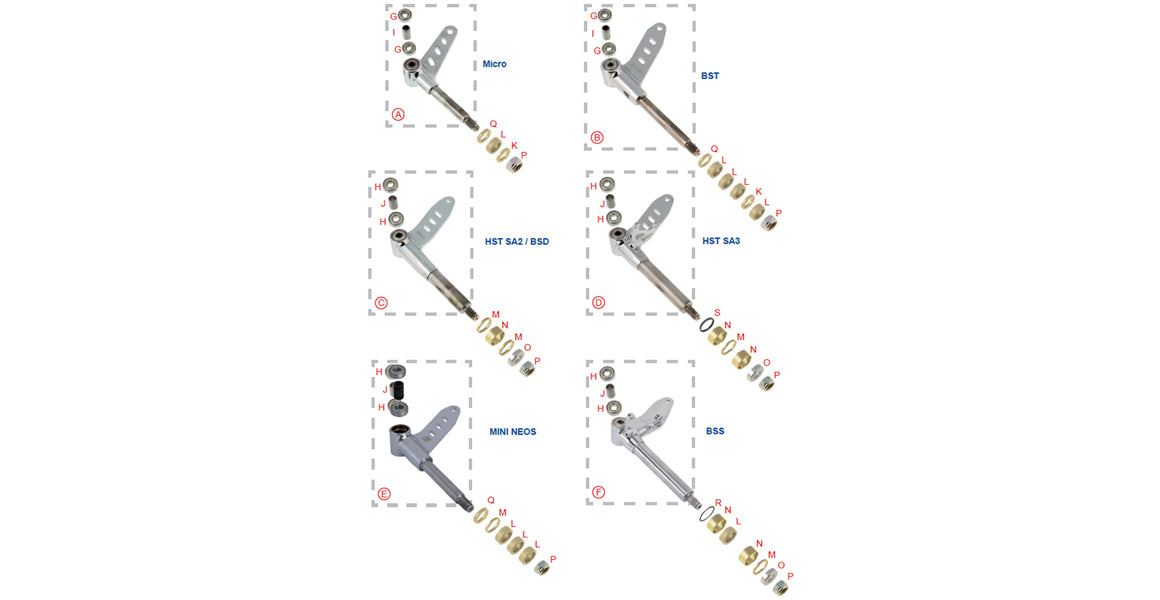 OTK Tony Kart Spindles