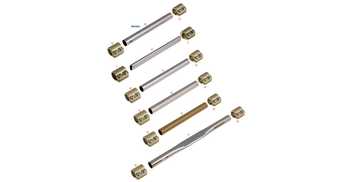 OTK Tony Kart Torsion Bar &amp; Clamps