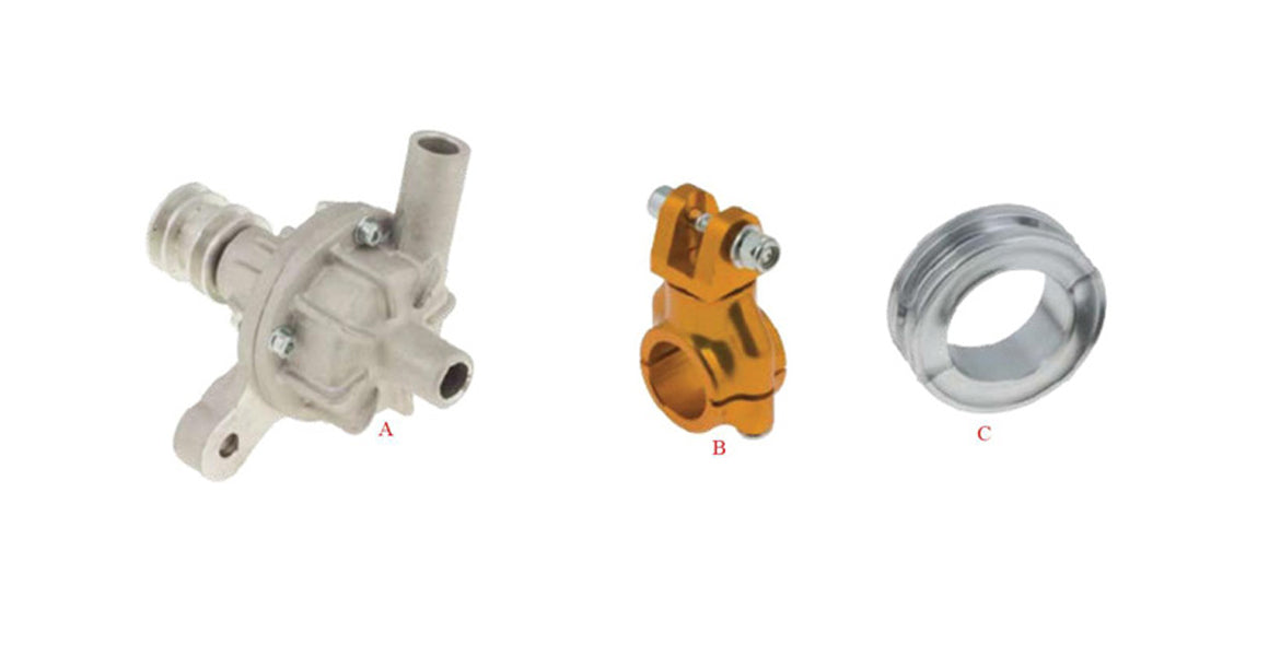 OTK Tony Kart Water Pump & Axle Pulley