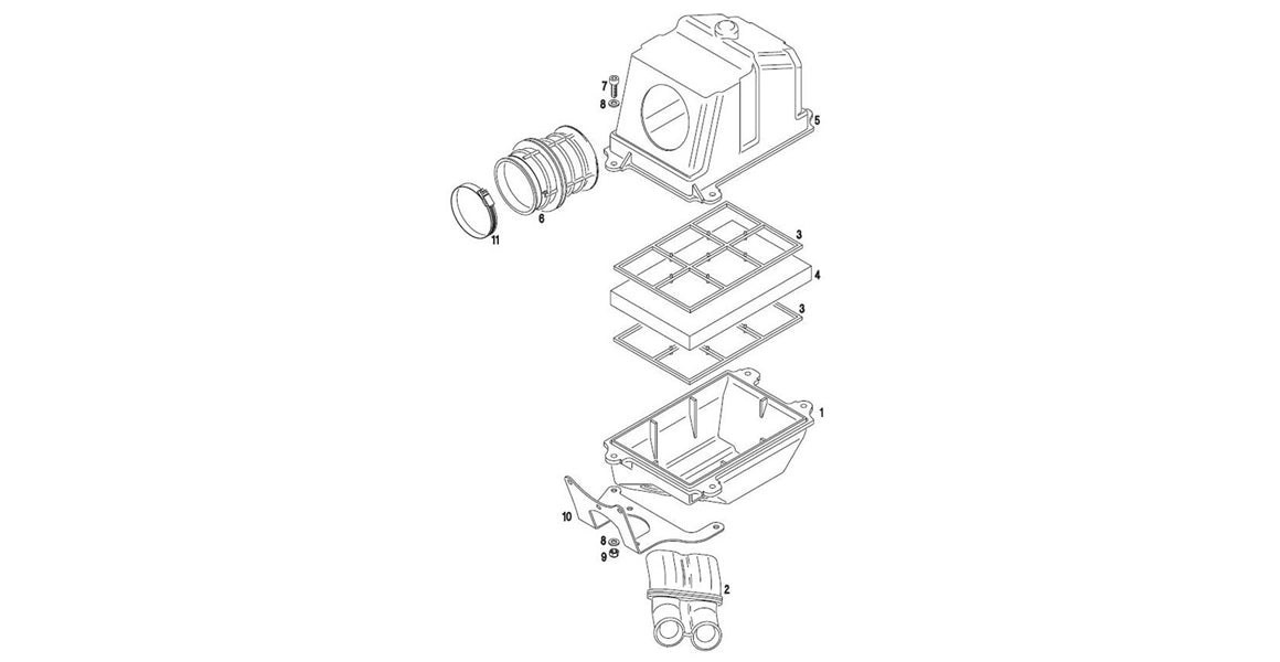 Rotax Max Old Style Airbox Parts