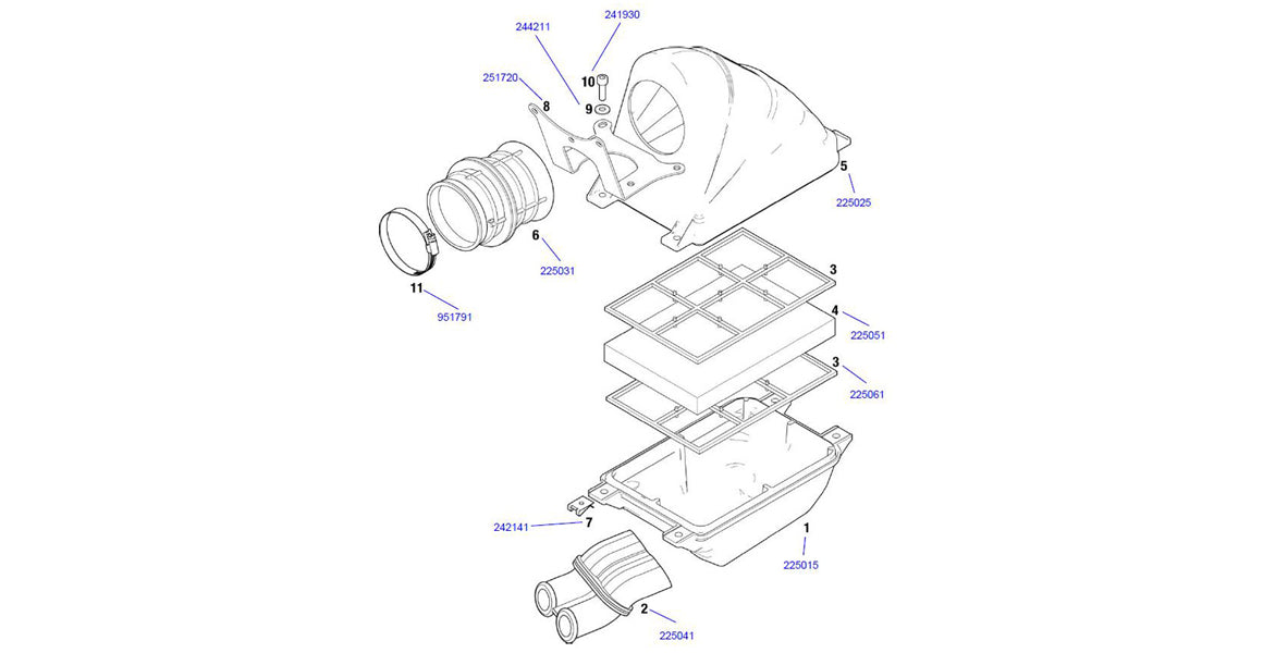 Rotax Max Airbox Parts