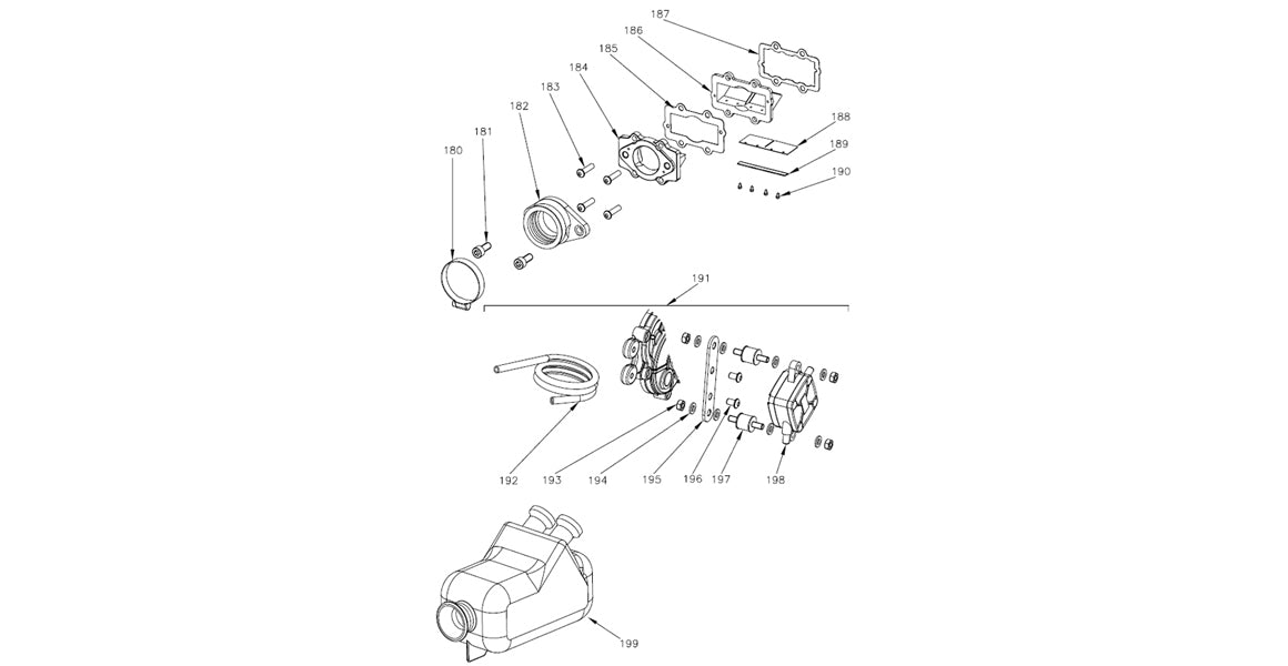 Vortex Rok GP Intake, Airbox Parts