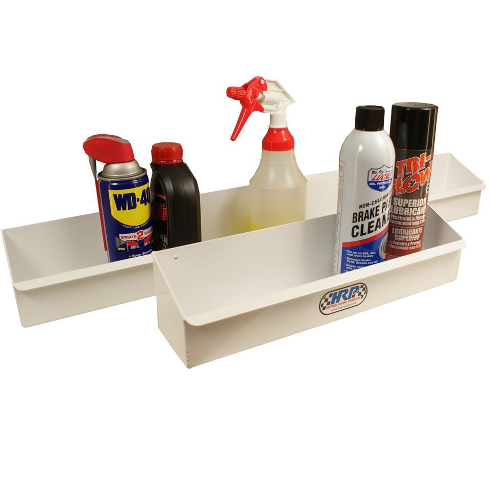 Streeter Spray Bottle, Oil Tray, 32" Long, White Powder Coated