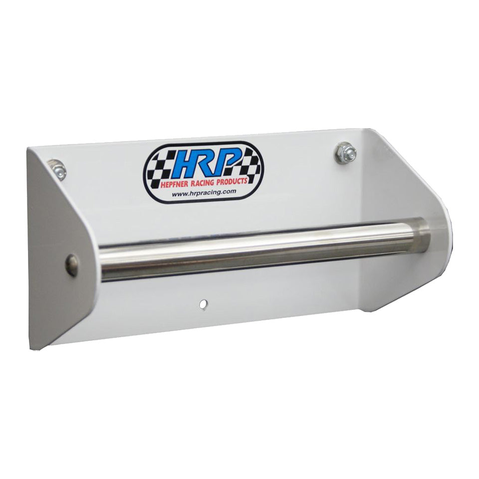 6007 Ratchet Strap Holder, 8in Long, White Powder Coated