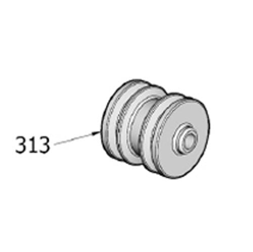 313. 0097.B10 Vortex Rok GP Water Pump Pulley 2016