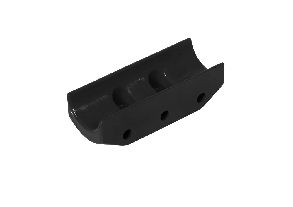 J. 0257.001N Tony Kart OTK Nylon Protection for Brake Disc 206mm x 16mm, BLACK