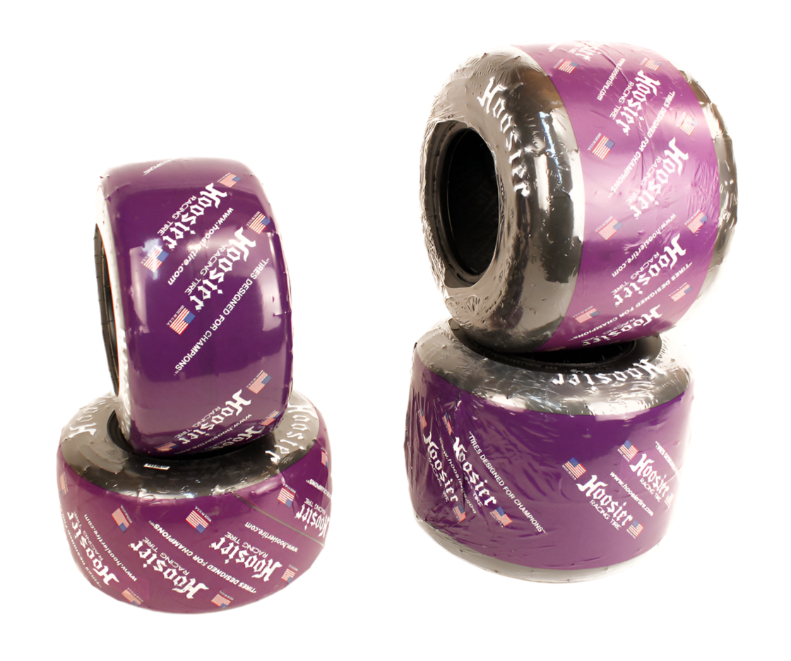 Hoosier R55 10x4.50-5 / 11x7.10-5 Slick Tire Set