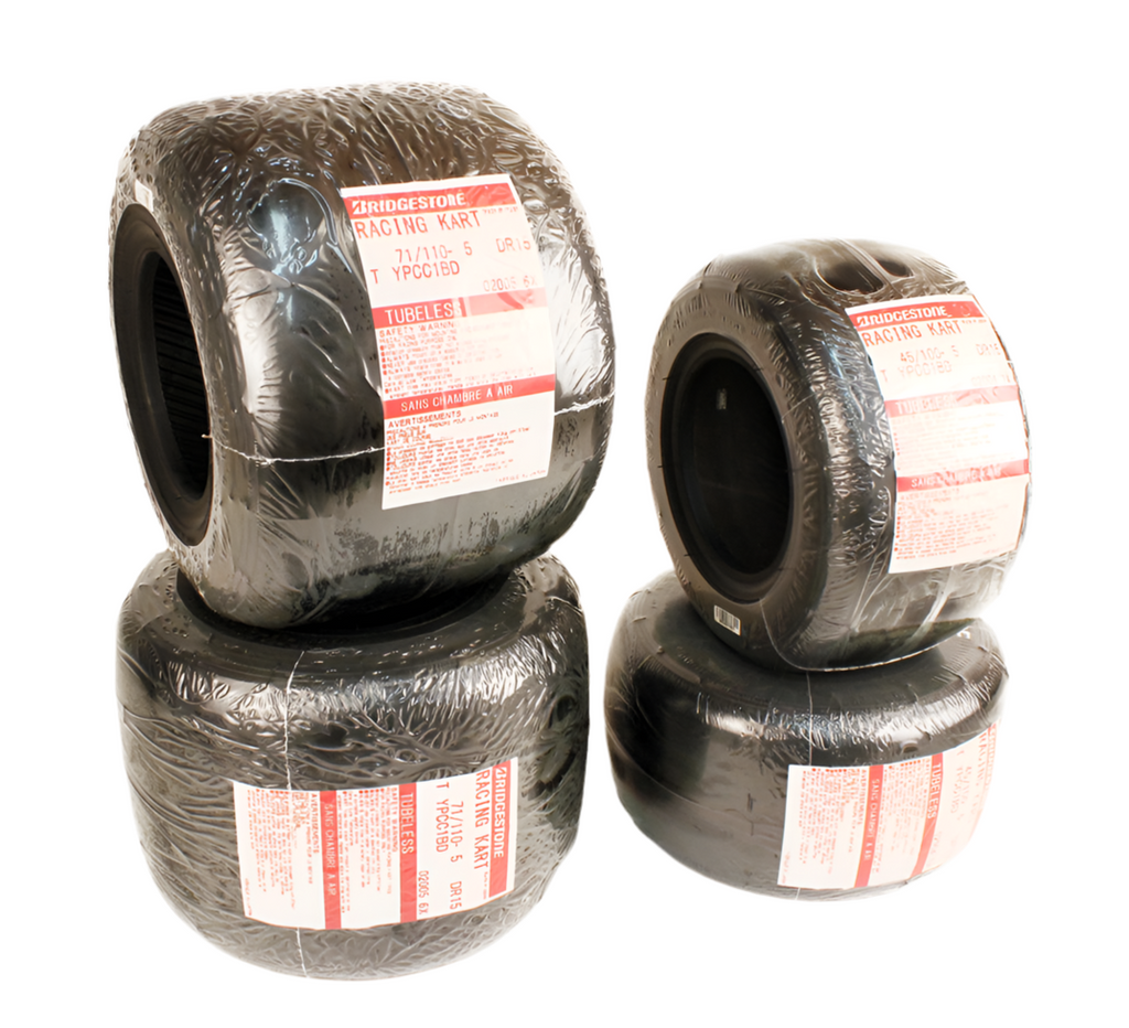 Bridgestone YPC Slick Tire Set 450x5 / 710x5 - Shop Karting Parts Bridgestone YPC Slick Tire Set 450x5 / 710x5 - Shop Karting Parts