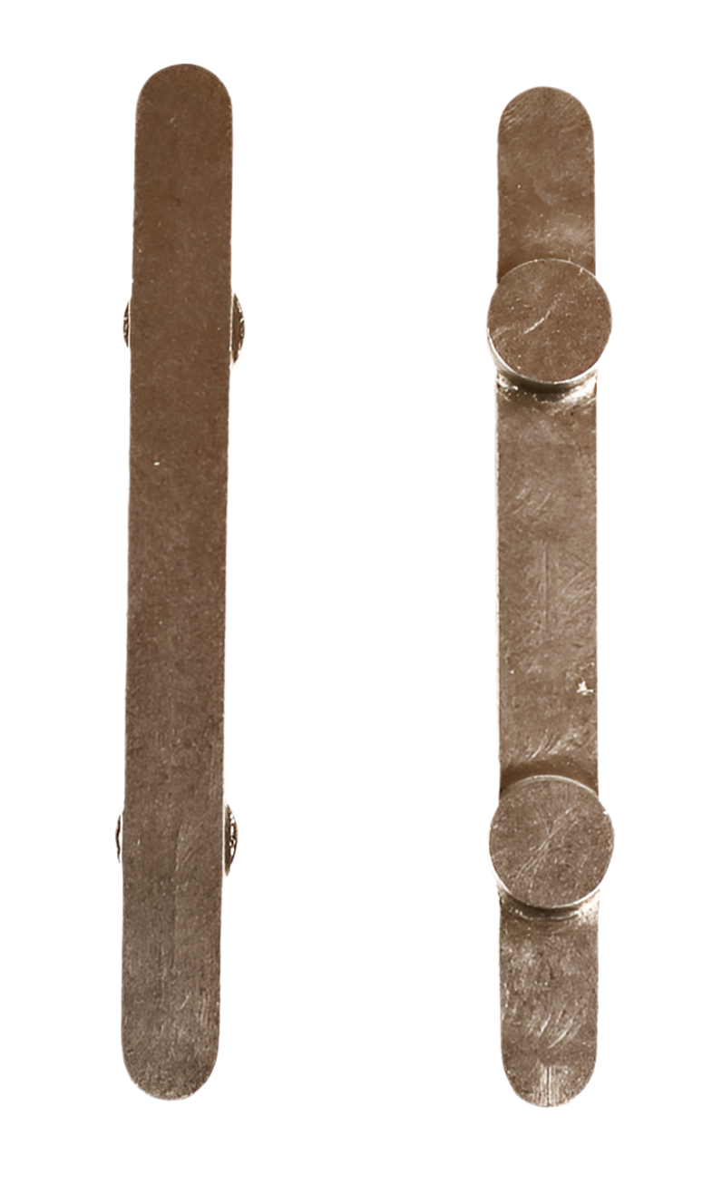 PKT Birel 60mm x 6mm Wide Long Axle Key, Pegs are 30mm on Center x 7.5mm Diameter