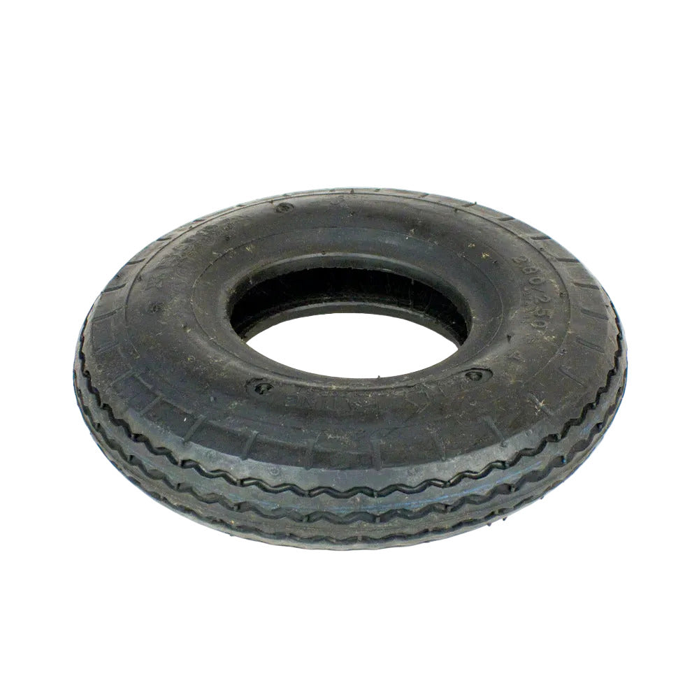 2.80x2.50-4" Replacement Kart Stand Tire Only, Sawtooth Pattern