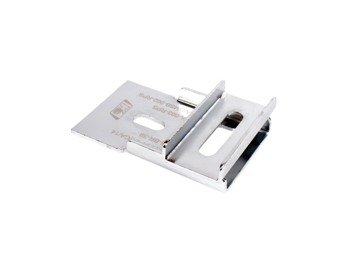 RC.102 KG Rear Bumper Horizontal Replacement Metal Mounting Plate for Plastic Rear Bumpers