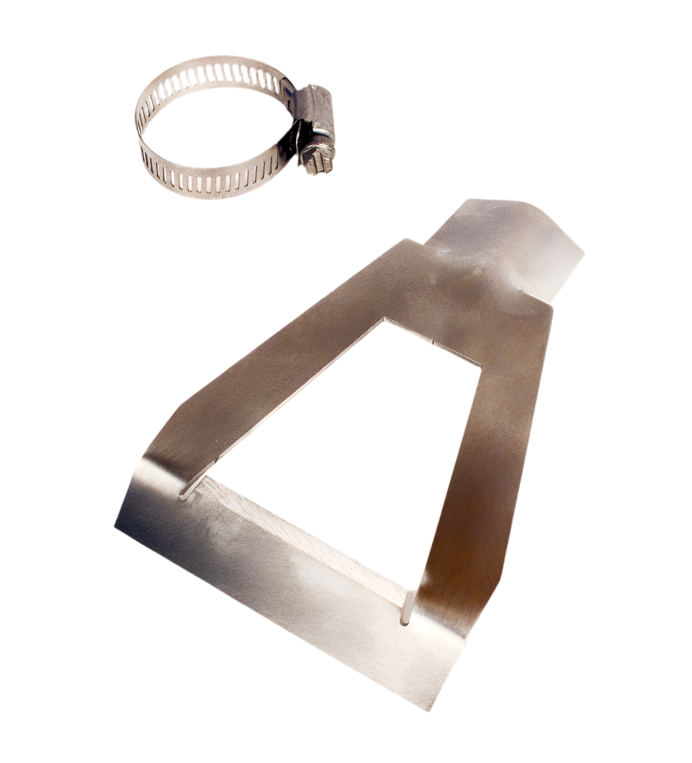 Tire Scraper for Heat Gun, Stainless Steel