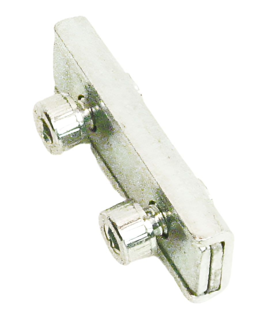 Flat Steel Double Bolt Cable Clamp, Cable Stop