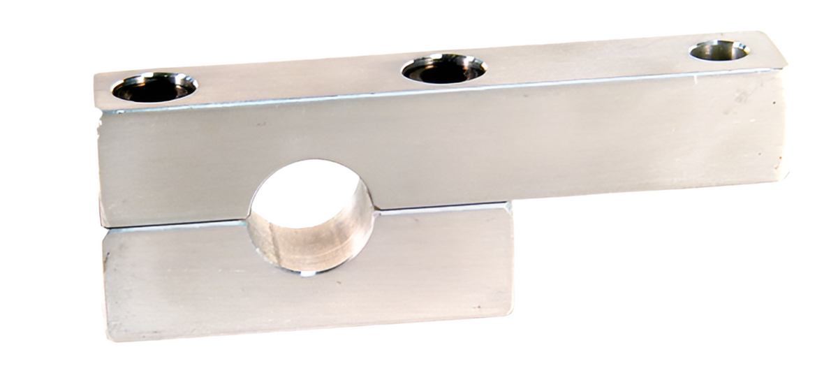 Aluminum Rear Bumper or Frame Pipe Bracket Clamp