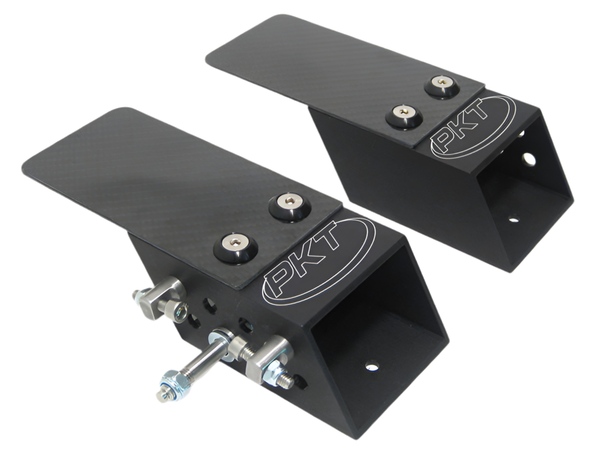 PKT Pedal Heel Risers with Pedal Mounting Pins