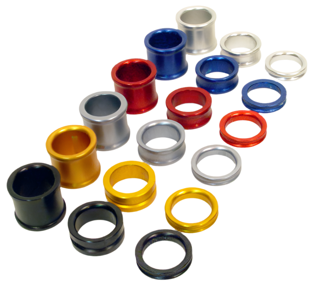 WildKart 17mm Spindle Shaft Aluminum Wheel Hub Spindle Shaft Spacer