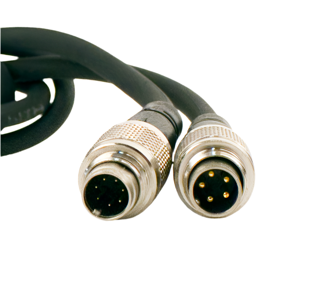 Mychron SmartyCam 1 and 2 Patch Cable, 5 Pin and 7 Pin Connector Ends