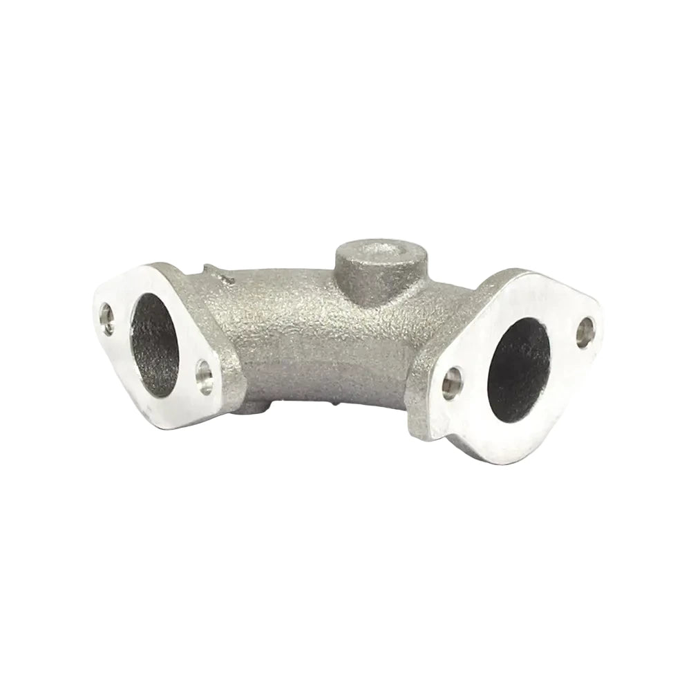 122. 555776 Briggs Animal Alternate Style Carburetor Intake Manifold, Quarter Midgets, Mini Bikes