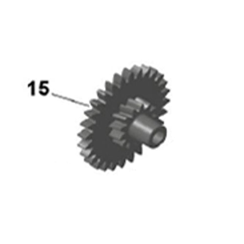 15. 634035 Rotax Max Idle Gear 28/13t