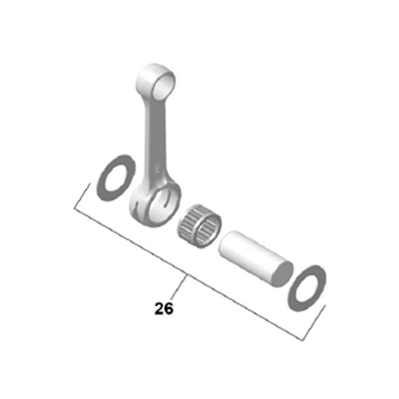 26. 685011 Rotax Max Connecting Rod Assembly
