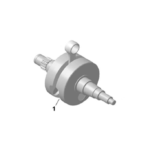 1. 685098 Rotax Max Crank Shaft Assembly