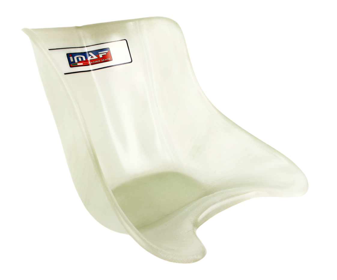 IMAF F12 Fiberglass Flat Bottom Seat, Semi Transparent, Standard