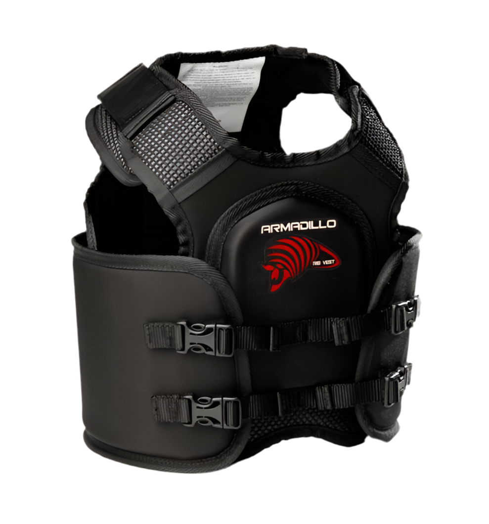 Armadillo Junior SFI Ribvest with Chest Protector