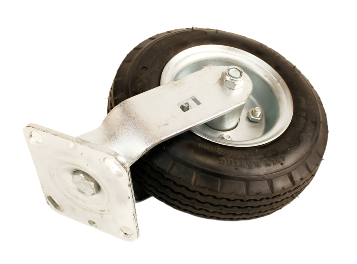 Streeter Bigfoot Stand Caster Swivel with Tire and Wheel