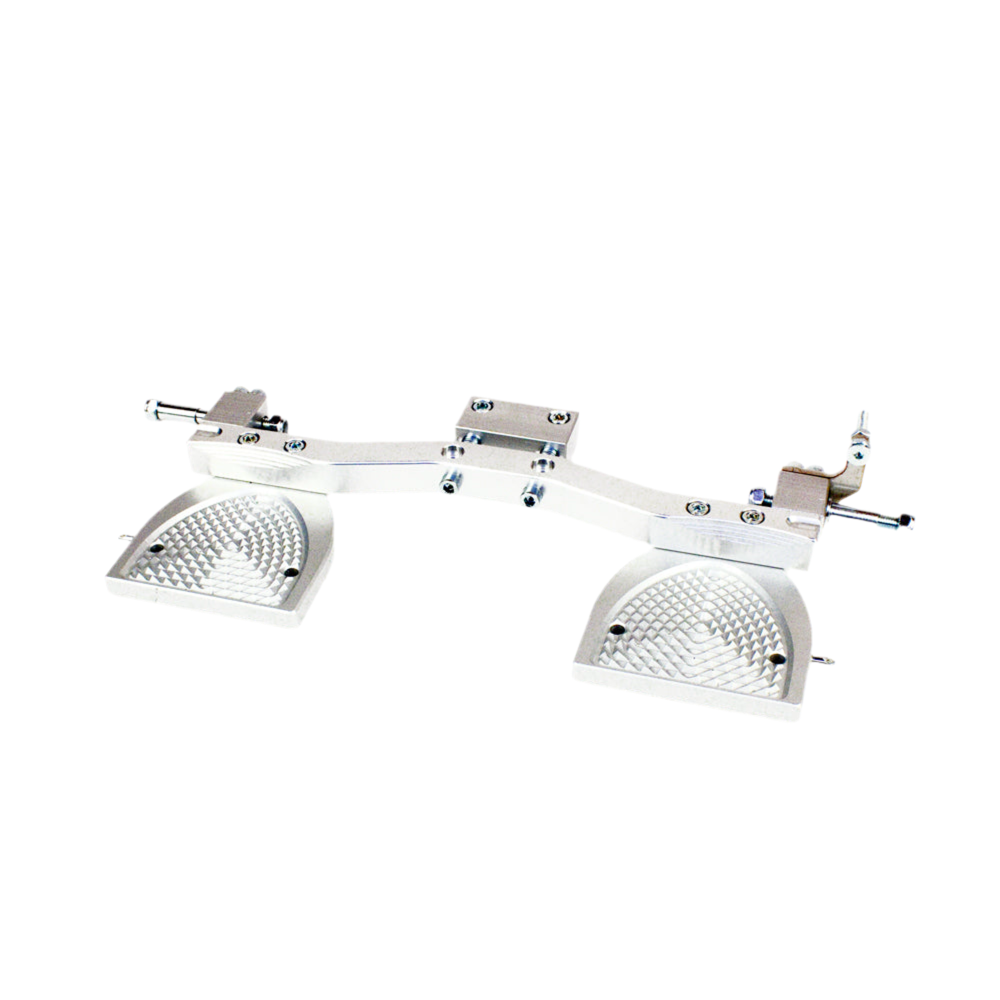 WildKart Aluminum Universal Pedal Relocator Kit and Heel Rest