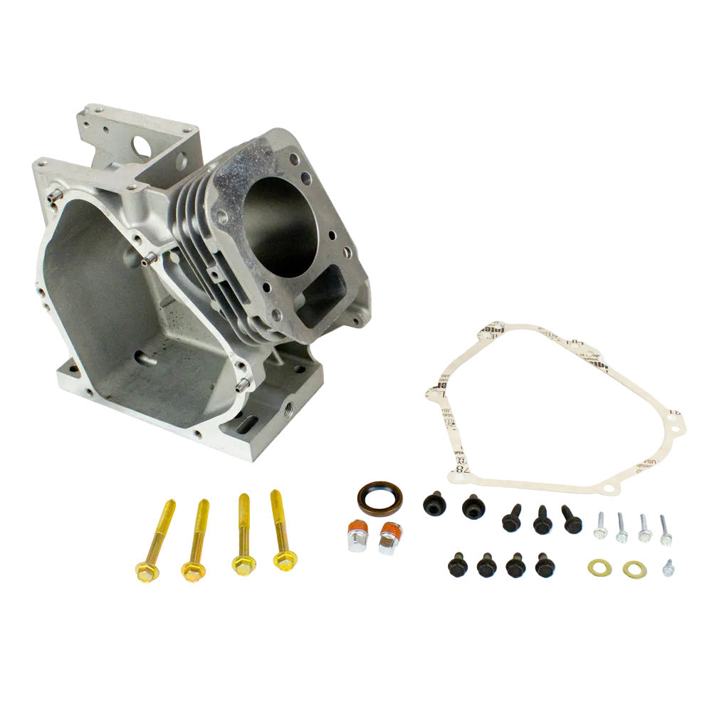 New! 1. 84011134 Briggs World Formula Gen 6 Cylinder Block Assembly, 3 Dowel Style
