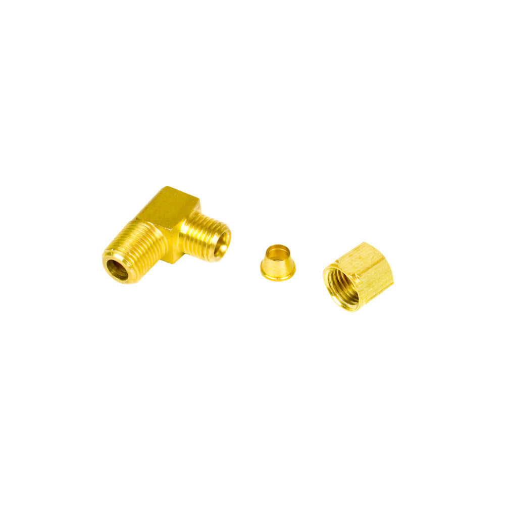 1/8in NPT 90 Degree Compression Fitting