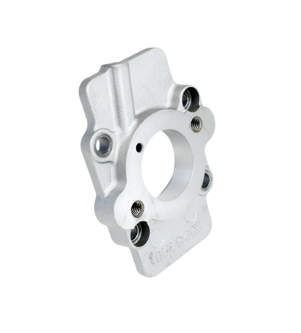 (176)  X30125816 IAME X30 Intake Manifold, Carb to Reed Cage