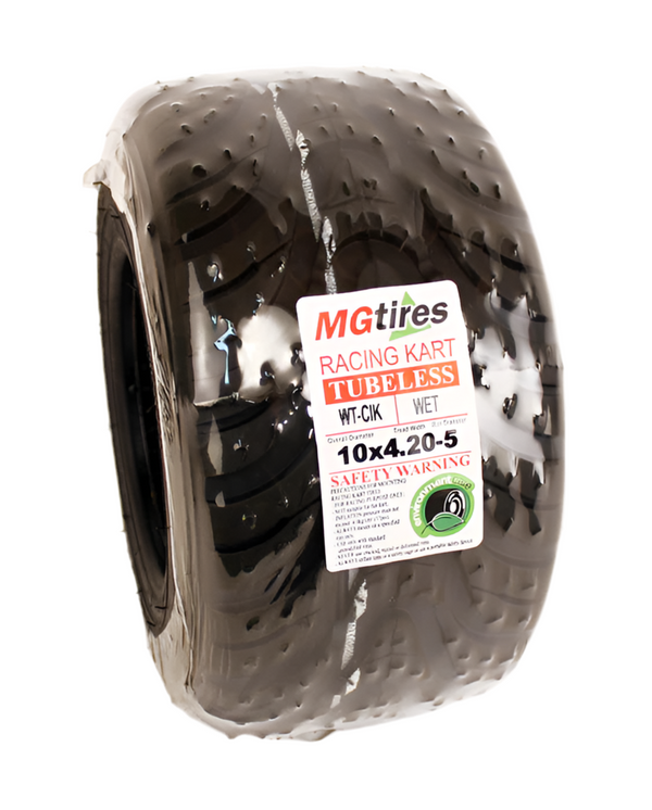 MG Rain 10x4.20-5 SW2 Tire Set (4 Tires) - Shop Karting Parts