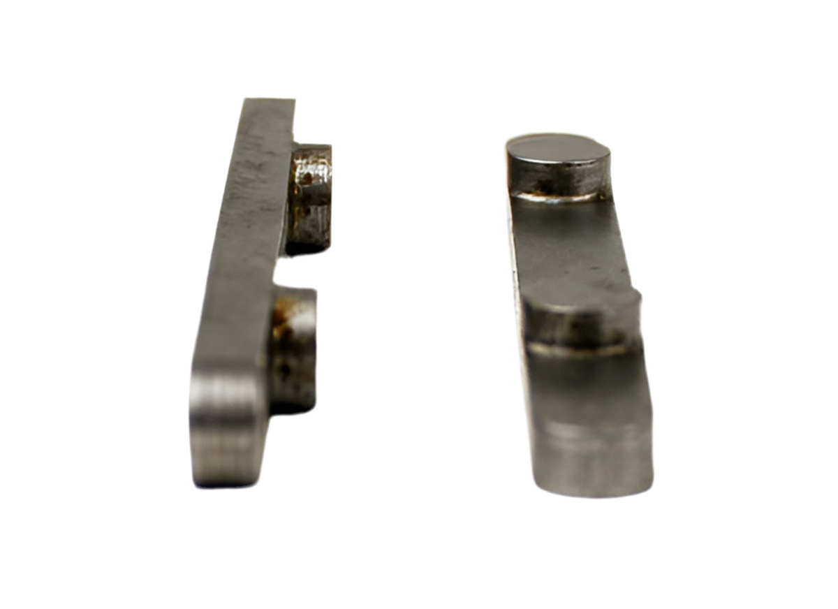 PKT 60mm Long Axle Key, Pegs are 30mm on Center x 6mm Diameter, 6mm Wide