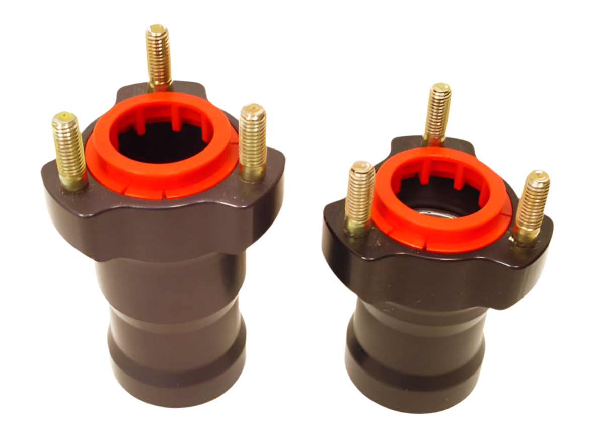 Righetti Ridolphi 25mm Front Wheel Hub, Black, Metric Pattern