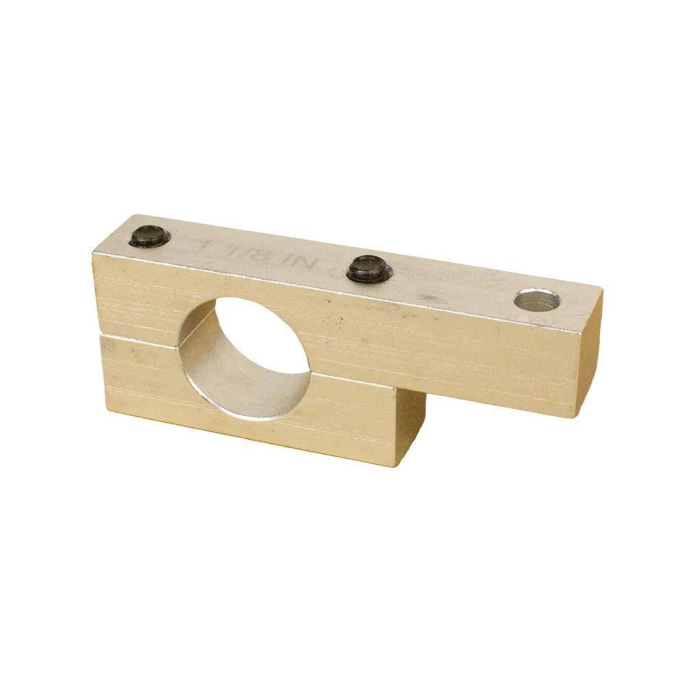 Aluminum Rear Bumper or Frame Pipe Bracket Clamp