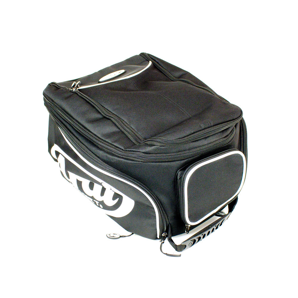 arai fleece helmet bag Large Arai Racing Specialities logos on both sides. Arai POCKETABLE HELMET TOTE BAG
