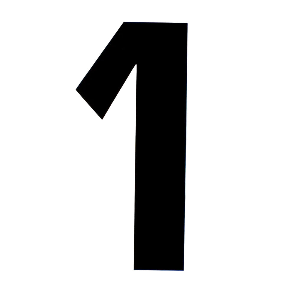 6" Block Style Kart Numbers