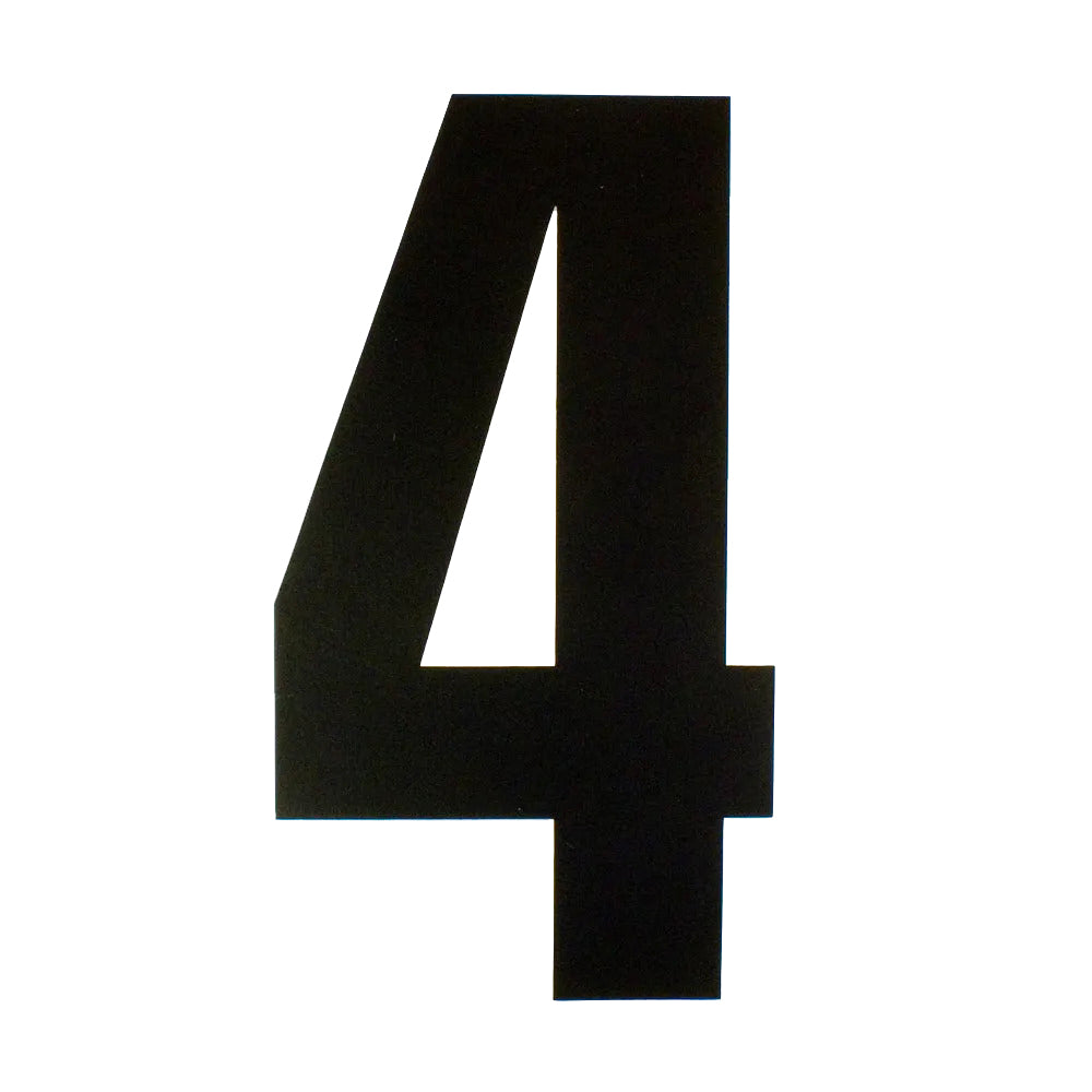 6" Block Style Kart Numbers