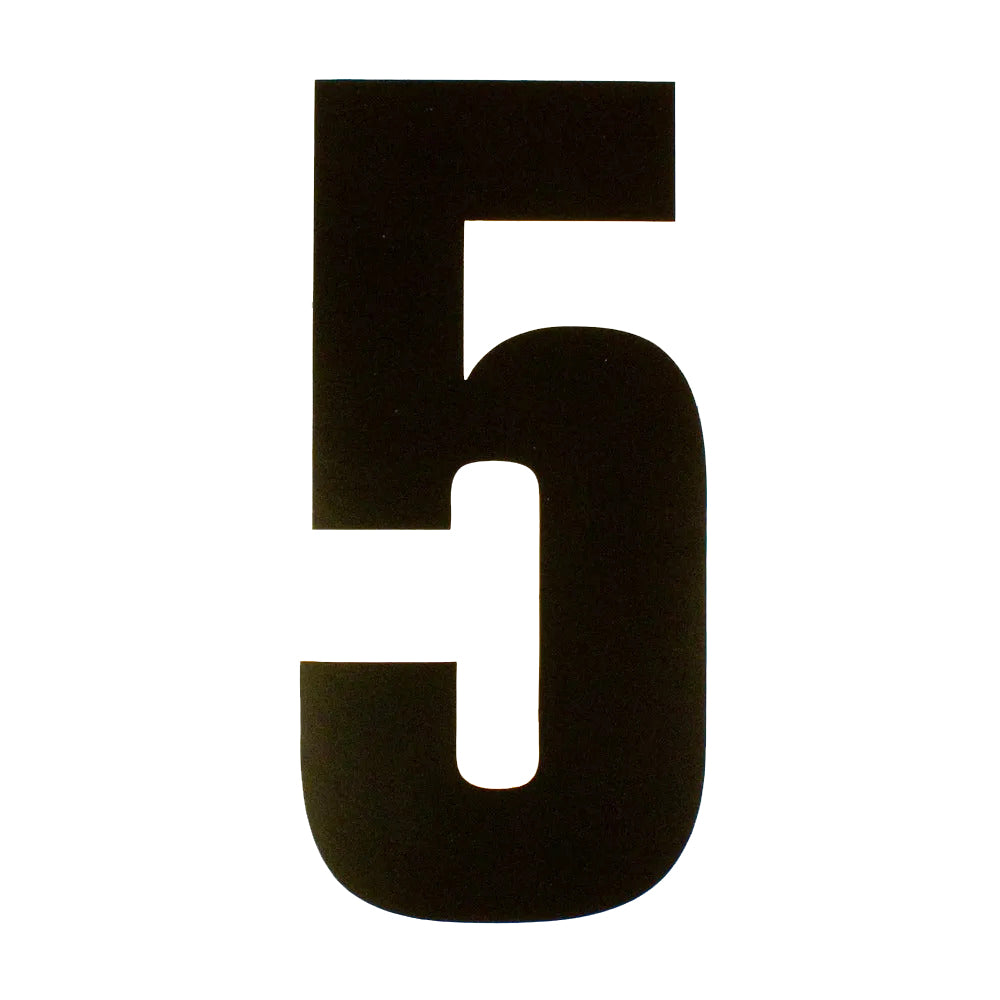 6" Block Style Kart Numbers