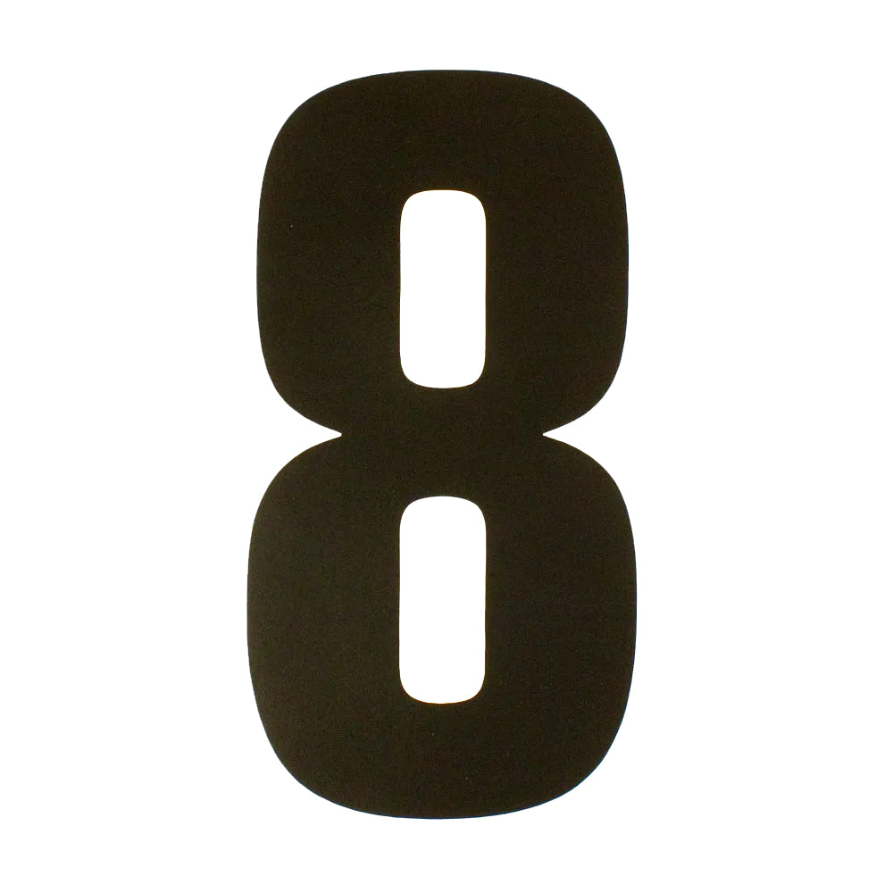 6" Block Style Kart Numbers