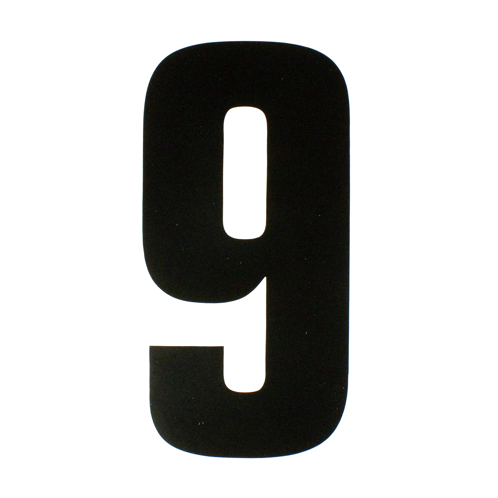 6" Block Style Kart Numbers