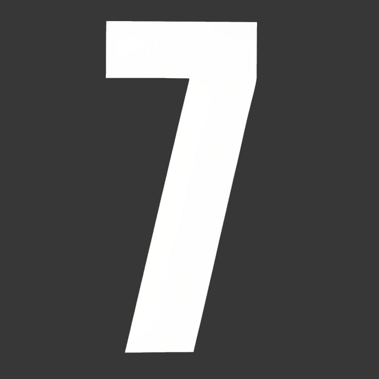 6" Block Style Kart Numbers