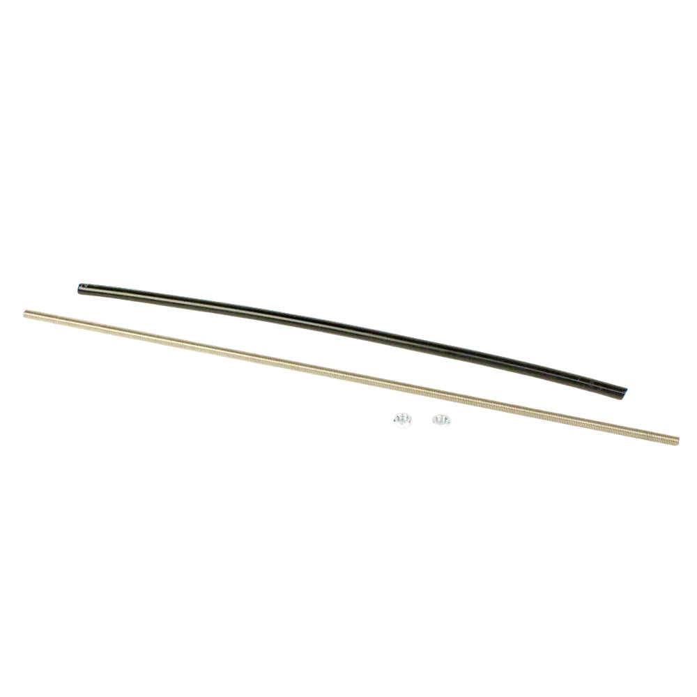 Metric Brake Rod 6mm All Thread with Black Plastic Covering