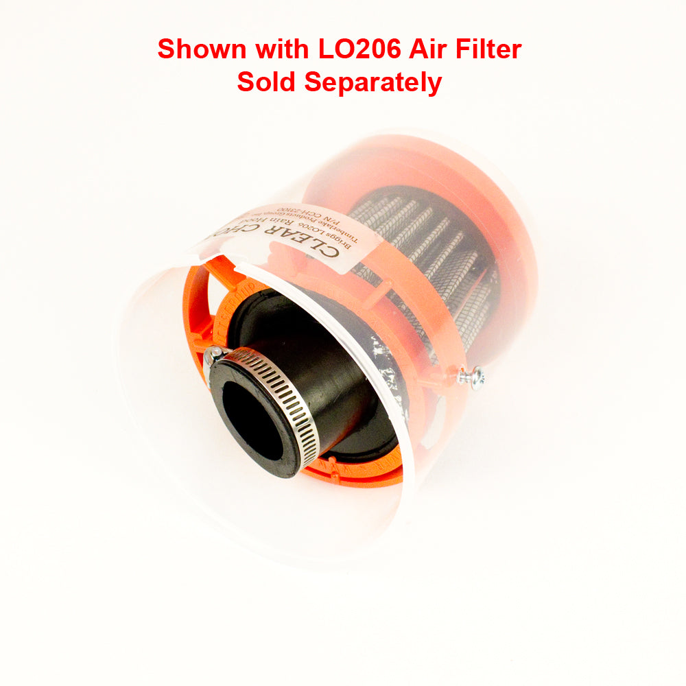 Timberlake Clear Plastic Rainhood for Briggs LO206 Air Filter