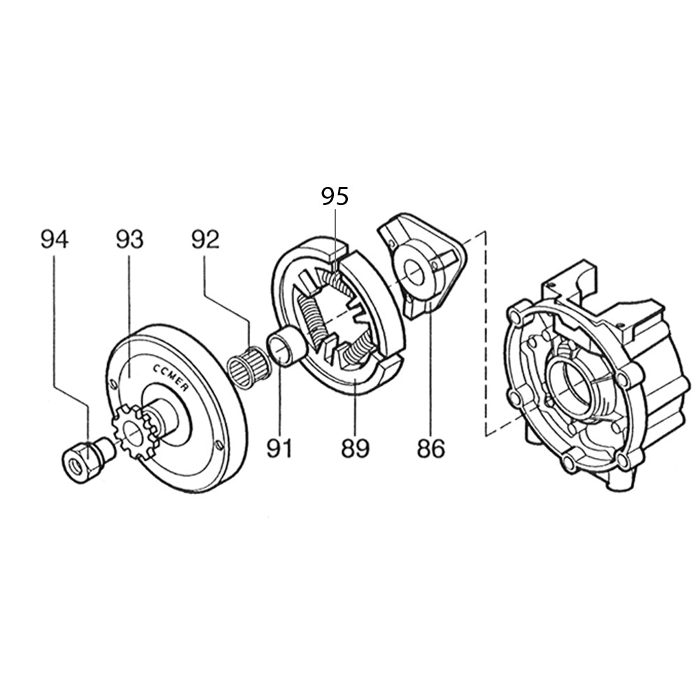 95. Comer C-51 Clutch Spring
